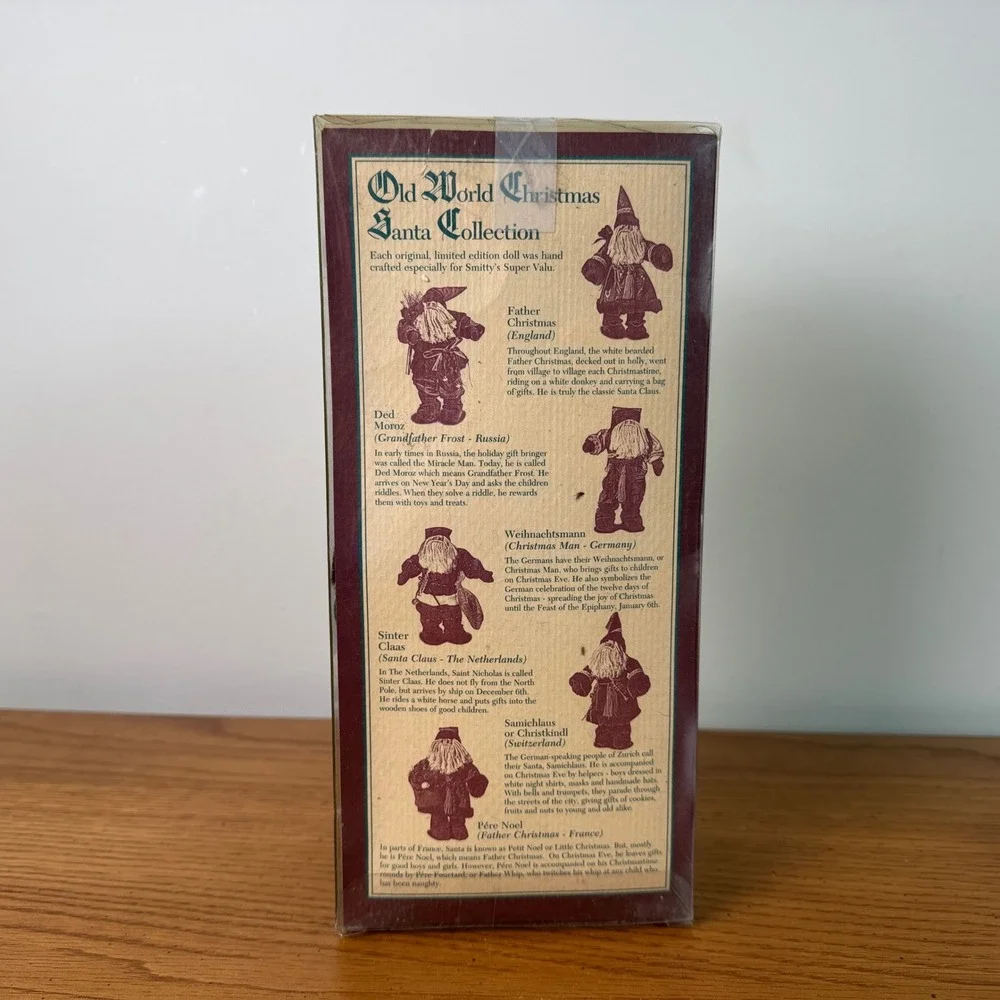 Old World Christmas‎ Santa Collection France Doll Limited Edition